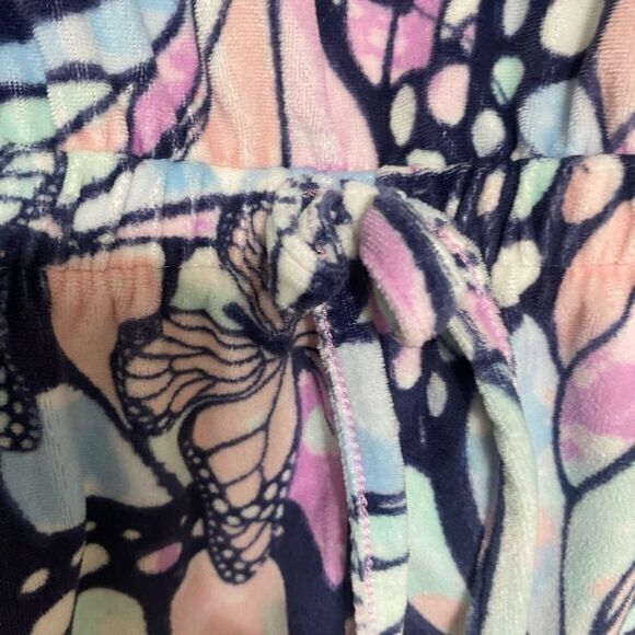 Justice Girl's Size Extra Small  Butterfly Elastic Waist‎ Sleepwear Romper - Picture 3 of 5